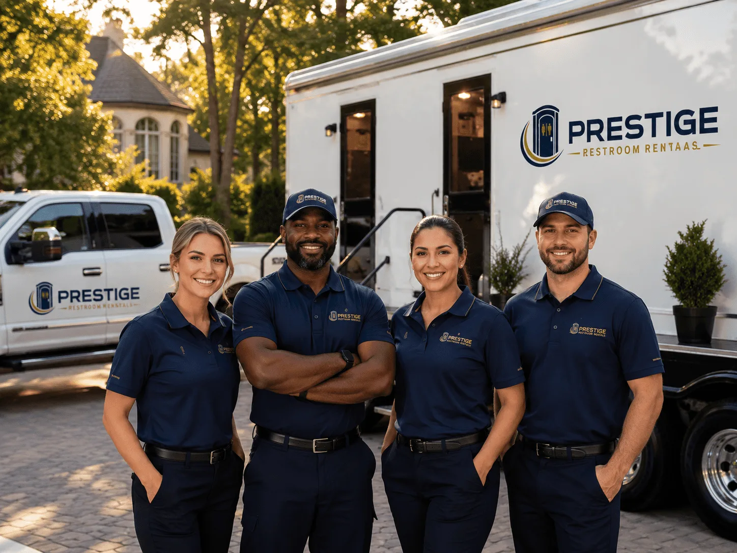 Trusted Luxury Portable Restrooms company in Reyno, AR